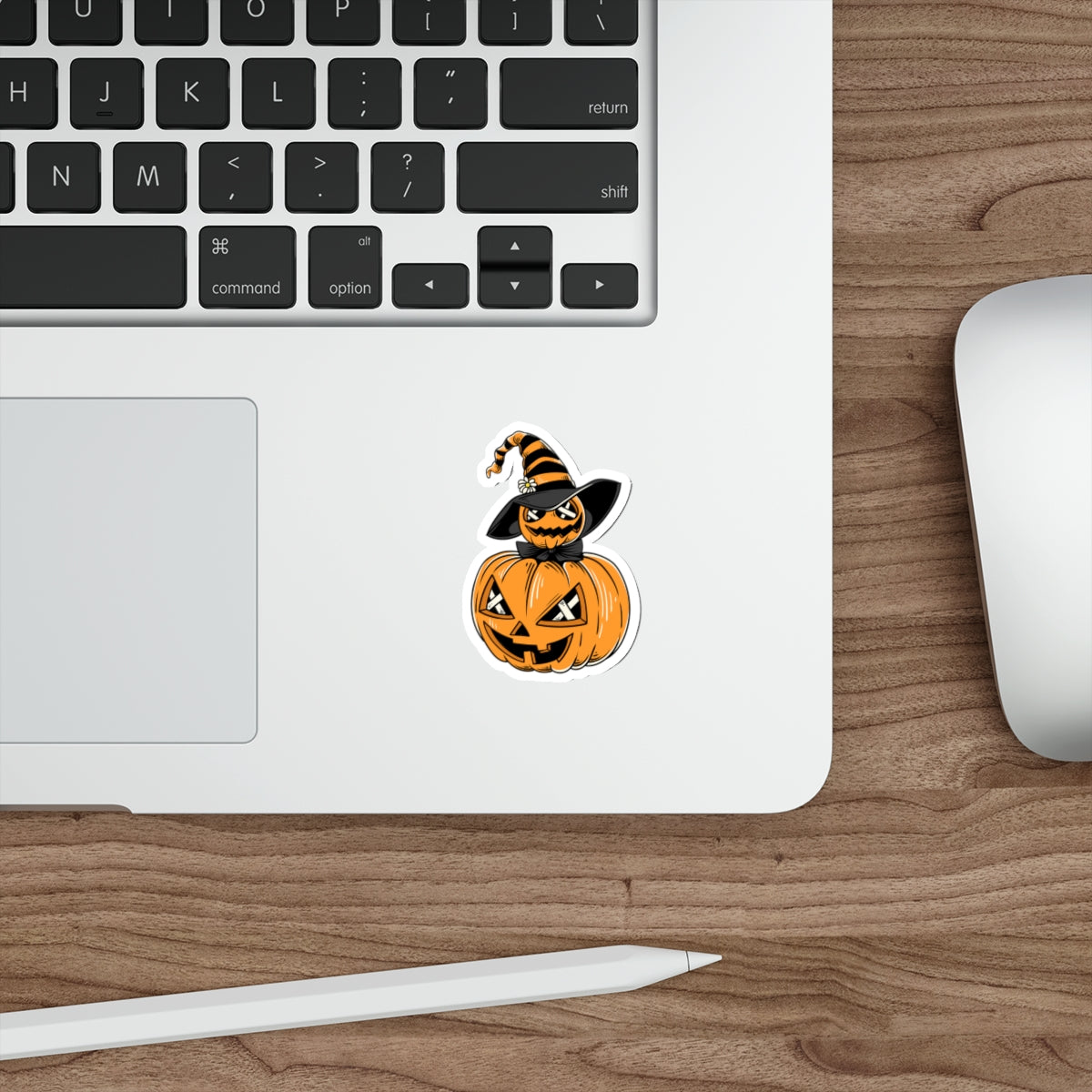 Pumpkin Monster Sticker