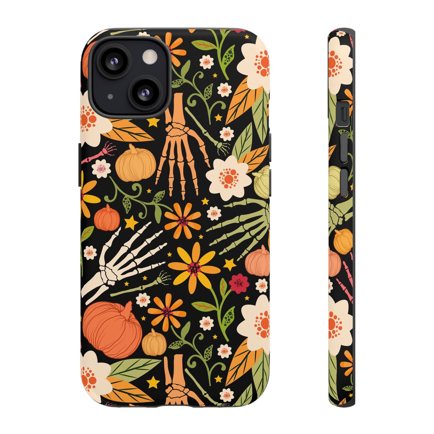 Bones And Flowers Phone Case