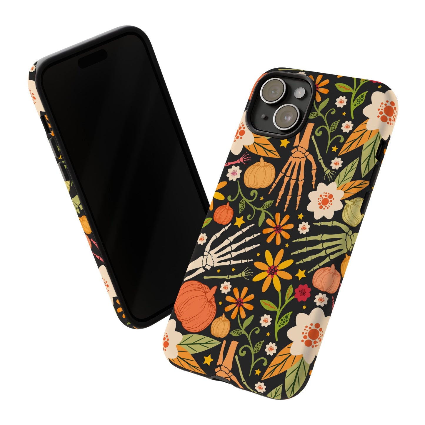 Bones And Flowers Phone Case