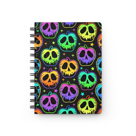 Neon Poisoned Apple Journal